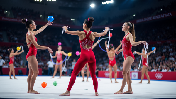 Rhythmic Wonders: A Visual Feast from Brazil's Championships